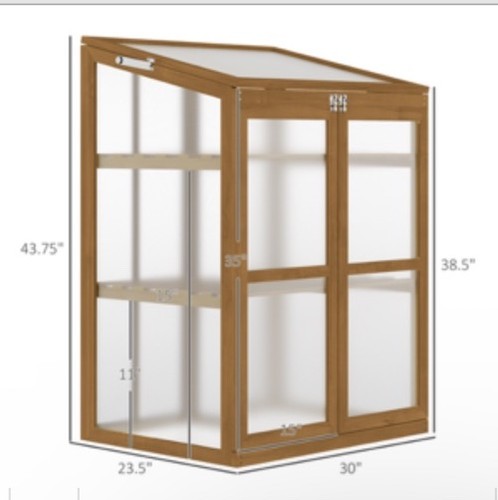 Outsunny serra coldframe - coldframe, da