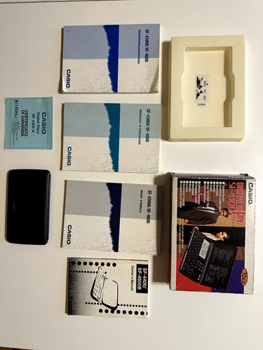 Casio digital diary 4300a - diary, sf-4300a