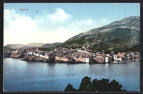Cartolina ragusa panorama - cartolina,