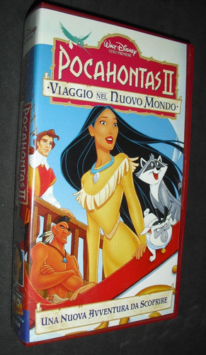 Vhs disney pocahontas ii - disney,