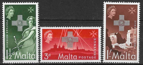 Francobolli malta 1957 - malta, sc#