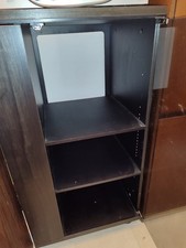 Mobile Pioneer mod. CB X 929 per stereo compatto con anta di cristallo.