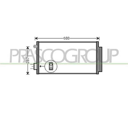 Condensatore per fiat 500 - fiat,