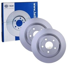 2 dischi freno Hella Pagid