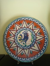 Piatto in ceramica graffita