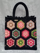 Borse donna lavorate a uncinetto. Borsa GRANNY. Fatta a mano. Borsa donna.