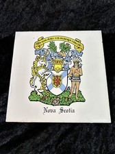 NOVA SCOTIA Stemma Piastrella