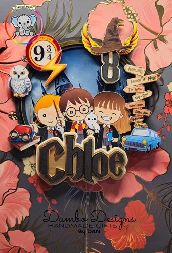Cake topper mago ispirato - topper,