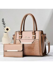 Set Borsa Vernice Con