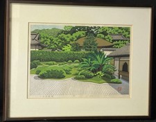 Stampa xilografia Masao Ido