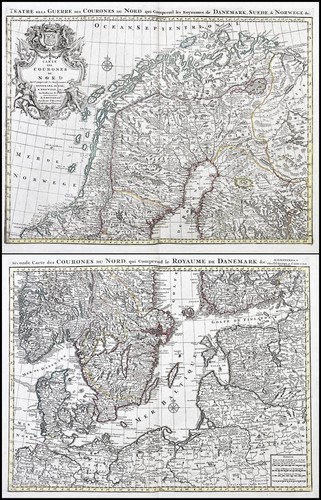 Mappa scandinavia svezia - mappa,