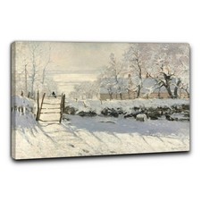 Niik Quadro la gazza di claude monet falso d' autore stampa su tela