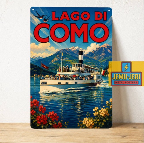 Lago como italia - como, viaggio