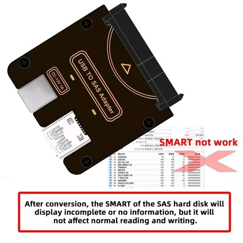 Adattatore usb a sas - adattatore,