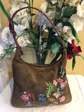 Borbonese EMBRODIERY SHOULDER