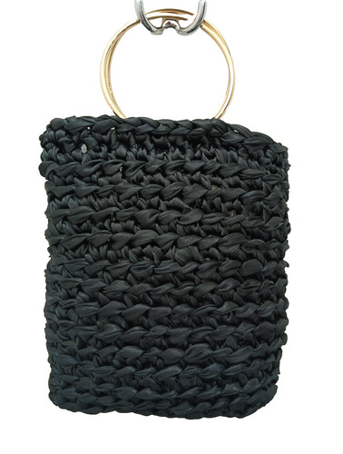 Mini tote bag raso con - tote,