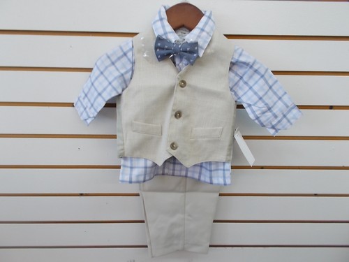 Tuta gilet kaki bambino - , perry