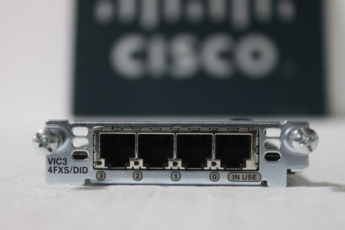 Cisco vic3 4fxs - cisco, vic3-4fxs/did