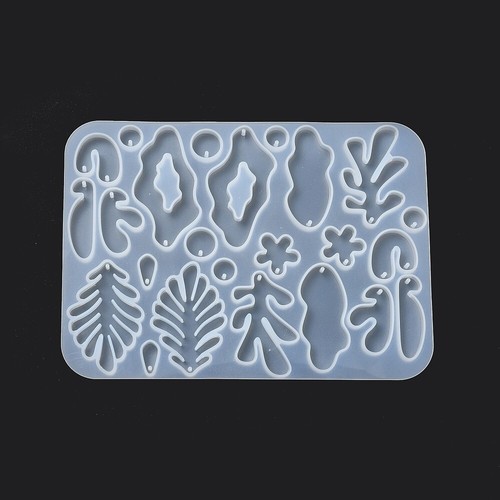 1pz stampo silicone ciondoli - silicone,