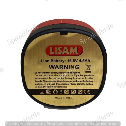 Batteria lisam 4 5ah - lisam, 16.8v