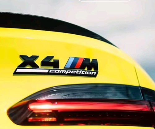 X4m competition bmw scritta - x4m,