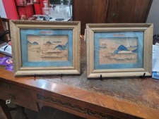 Coppia quadri con composizione