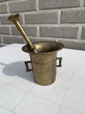 Mortaio Di Bronzo Grande Peso 4kg E 500 Raro E Da Collezione 