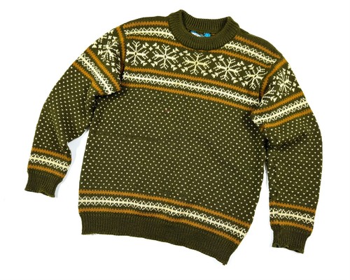 Maglione casual vintage uomo