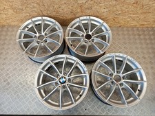 1 cerchio in lega 17 pollici 7,5" 5x120 32ET argento lucido 6787575 BMW F26 F25 Rim Wheel