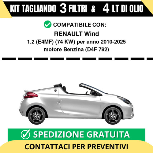 Tagliando per renault wind 2 - tagliando,