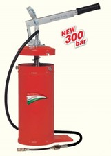 INGRASSATORE POMPA A BARILE PER GRASSO KG.8 A LEVA MANUALE CON TUBO E TESTINA