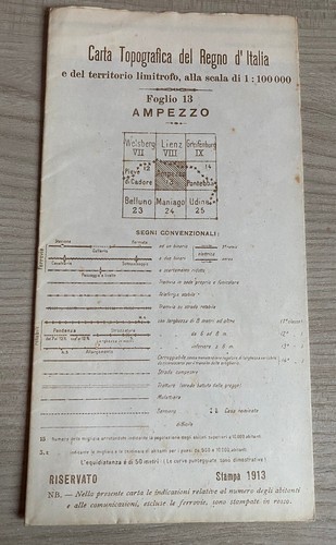 Carta topografica del regno - topografica,