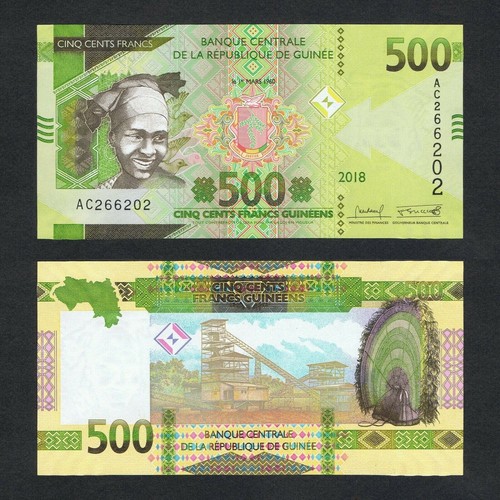 2018 banconota guinea - 2018,