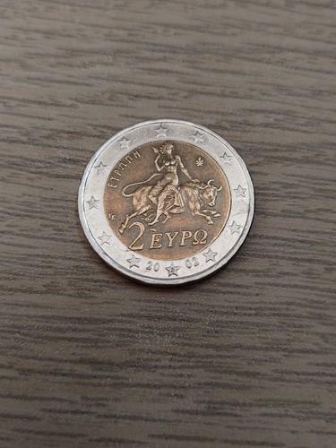 Euro grecia toro zeus - €,