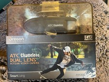 Oregon Scientific ATC Chameleon doppio obiettivo azione videocamera attacco casco