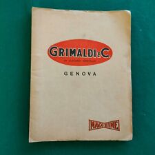 CATALOGO ANNI 30 GRIMALDI