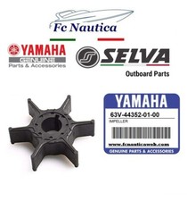 Girante pompa acqua SELVA 63V-44352-01 originale fuoribordo 9.9 15 20 CV 2T 4T