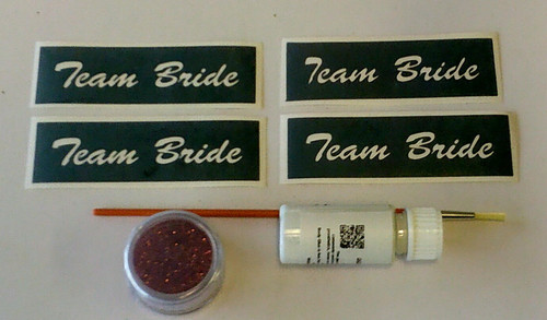 Set tatuaggi team bride - bride, parola