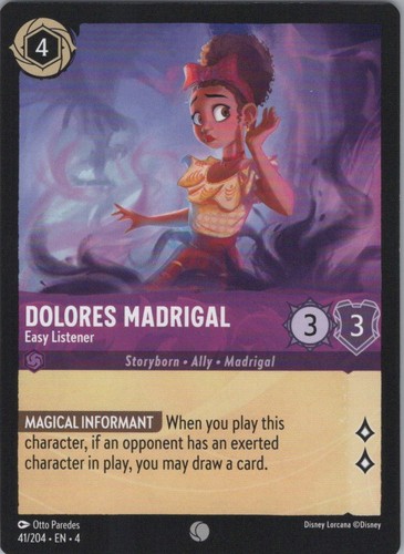 Dolores madrigal easy - madrigal,