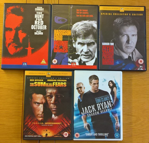 Jack ryan complete dvd - ryan,