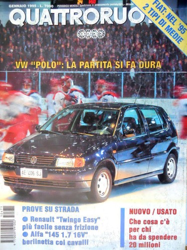 Quattroruote 471 1995 polo - quattroruote,