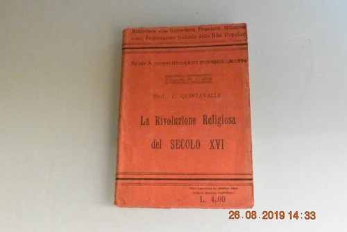 Quintavalle rivoluzione - quintavalle, la