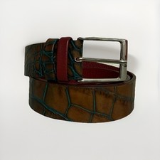 CINTURA ARTIGIANALE VERA PELLE