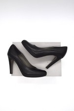 Shoemaker Décolleté Donna in Pelle - Tacco 10 cm - Taglia 39 - Nero