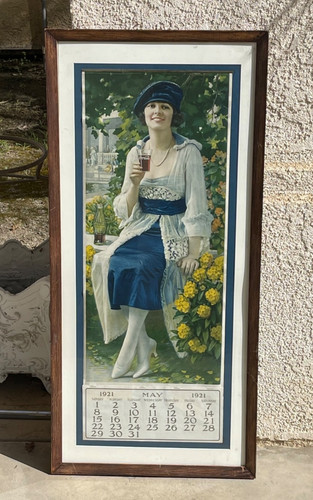 Calendario vintage originale - calendario,