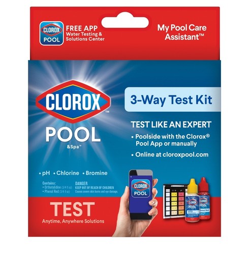 Clorox kit test - piscina, spa