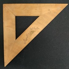 ✂️ SARTORIA MODA '900 SQUADRA in LEGNO ALBERT NESTLER-LAHRVB DISEGNO DECORATIVA 