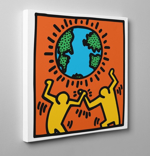 Quadro pannello haring - 🎨,