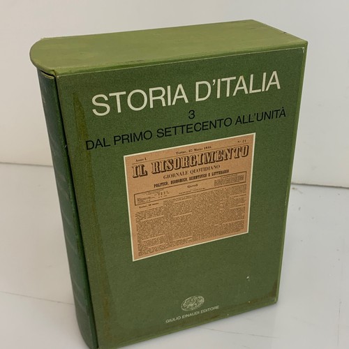 Volume storia italia dal - d'italia,