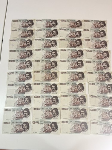 Lotto banconote italiane - banconote, lire